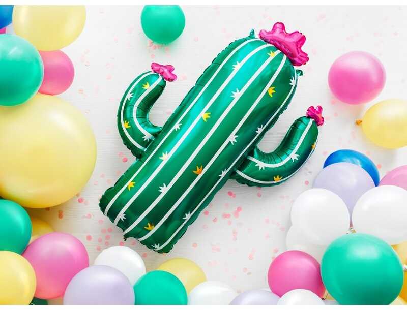 PartyDeco Folinis balionas "Kaktusas"