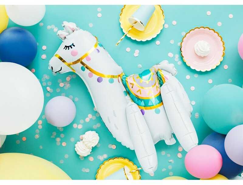 PartyDeco Folinis balionas "Lama"