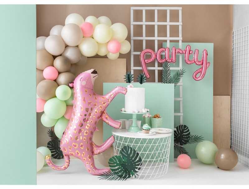 Party Deco PartyDeco Folinis balionas "Leopardas"
