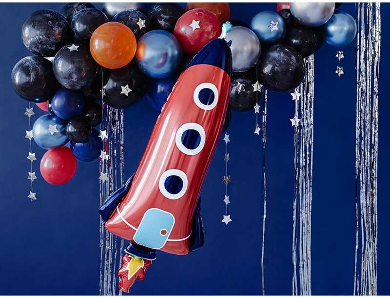 Party Deco PartyDeco Folinis balionas "Raketa"
