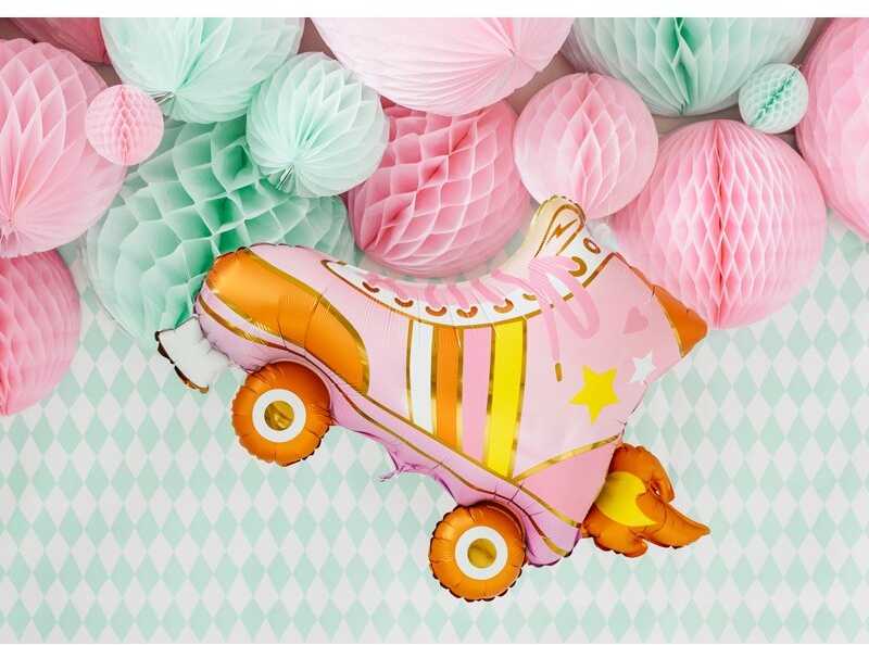 PartyDeco Folinis balionas "Riedutis" 74x51cm