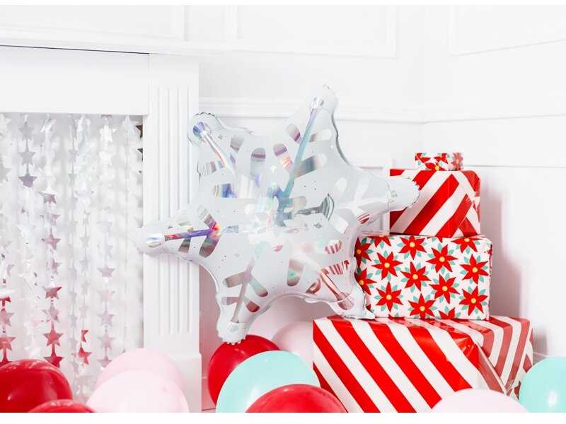 PartyDeco Folinis balionas Snaigė, 64x66cm