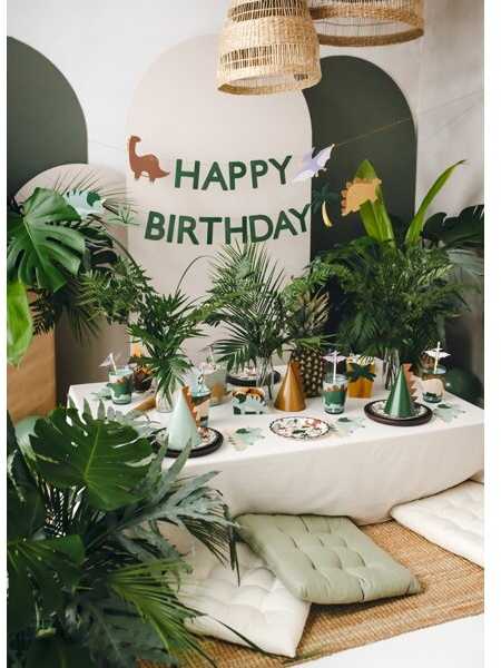 PartyDeco Girlianda Dinozaurai