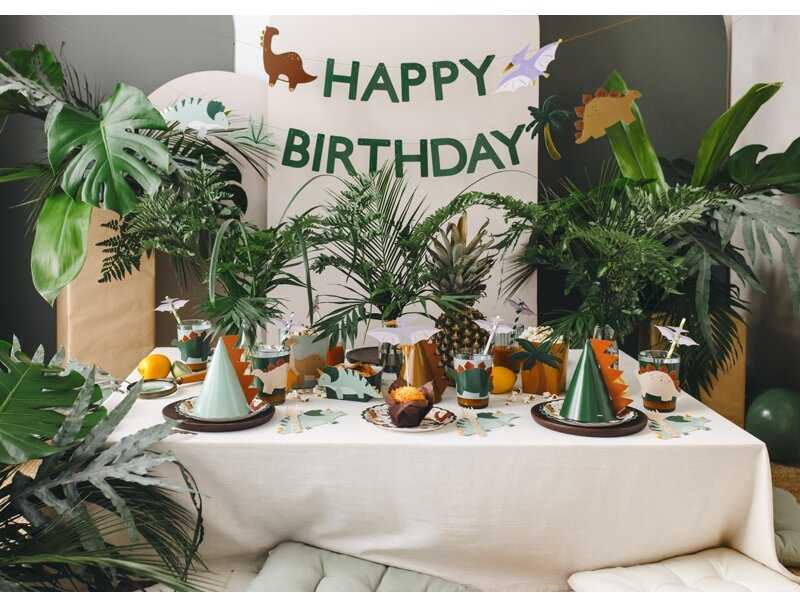 PartyDeco Girlianda Dinozaurai
