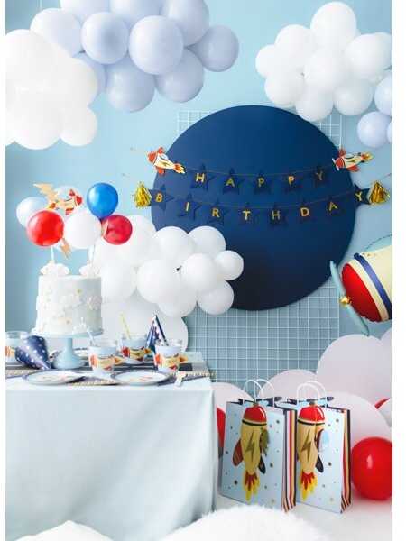 PartyDeco Girlianda Lėktuvai