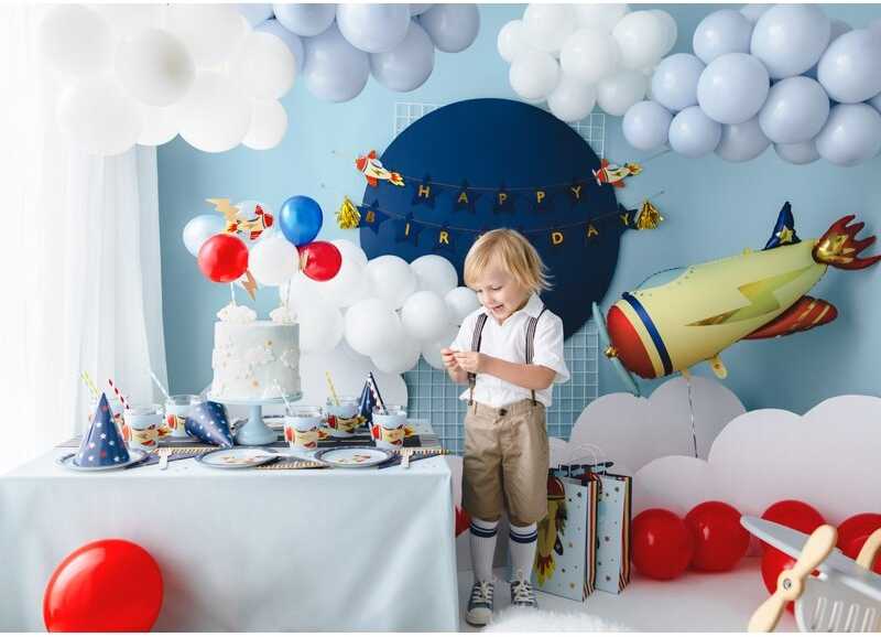 PartyDeco Girlianda Lėktuvai