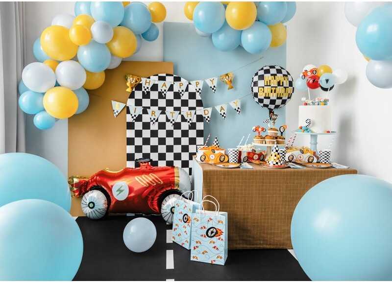 PartyDeco Girlianda Lenktynės