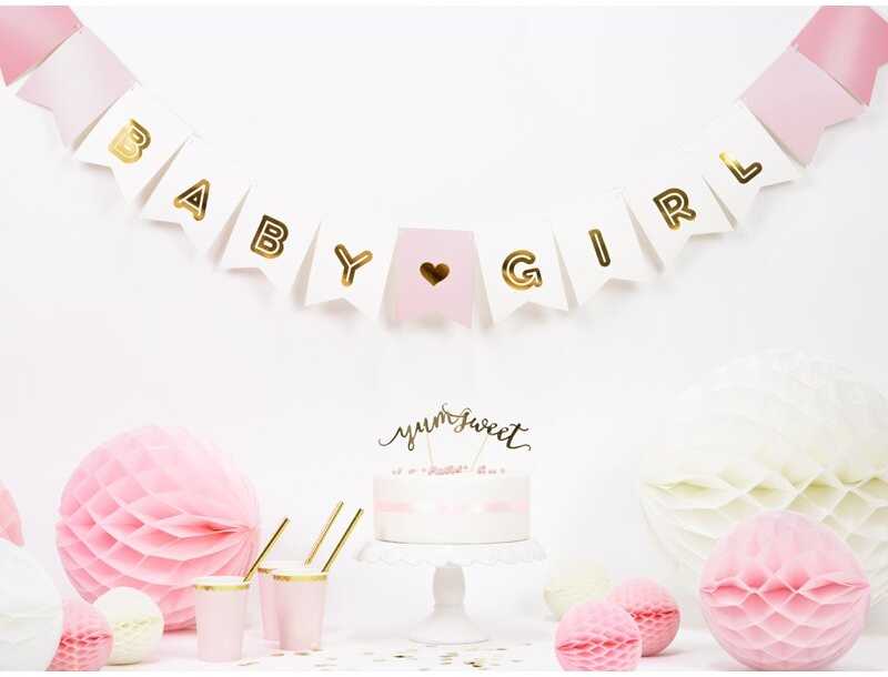 Party Deco PartyDeco Girlianda marga Mergaitė, 15x175