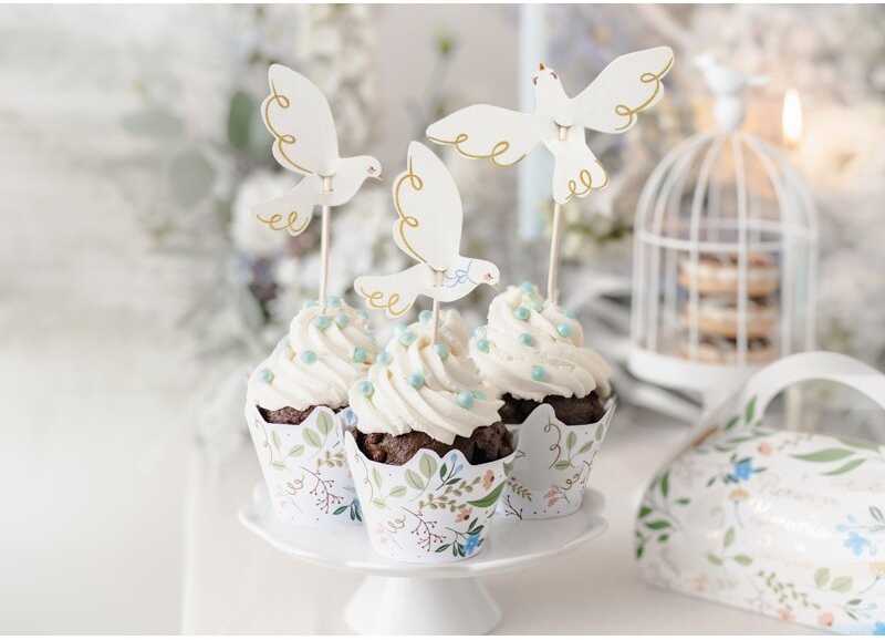 PartyDeco Keksiukų papuošimai Balandis, 14,5cm
