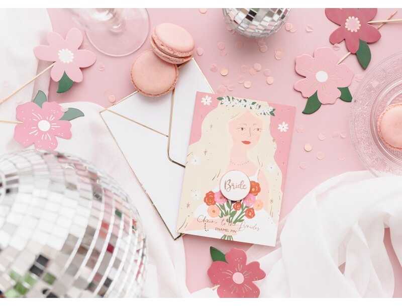 PartyDeco Keksiukų papuošimai Gėlės, 13-14,5cm