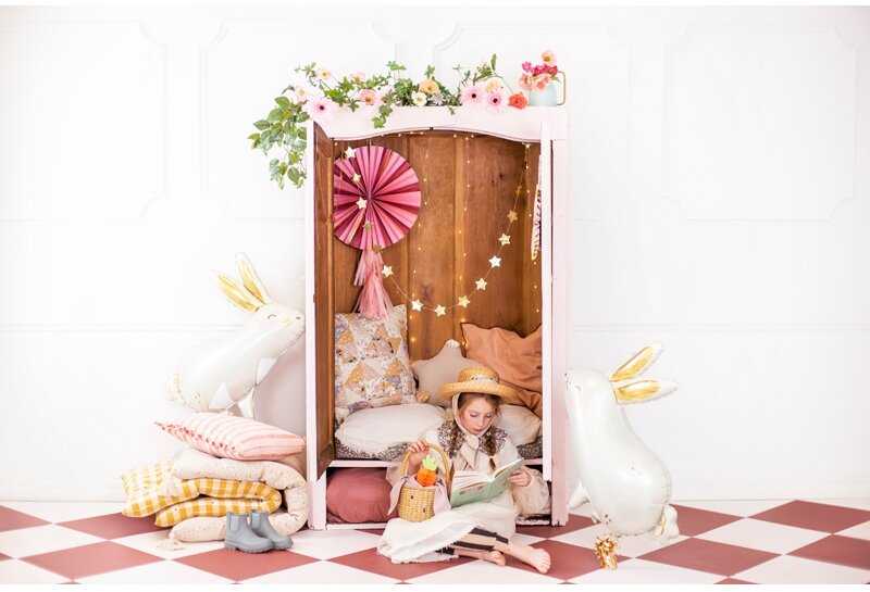 PartyDeco Krepšelis Kiškutis