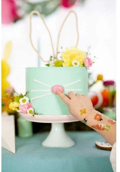 PartyDeco Laikinosios tatuiruotės Velykos