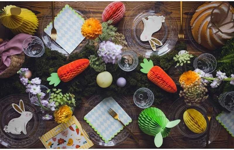 PartyDeco Laikinosios tatuiruotės Velykos