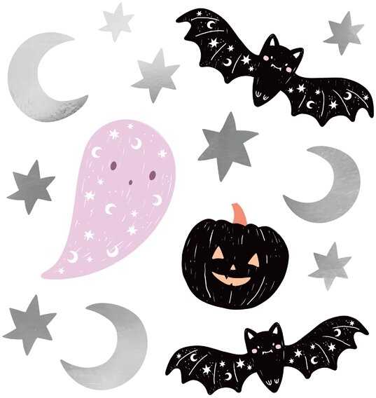PartyDeco Lipdukai Halloween'as