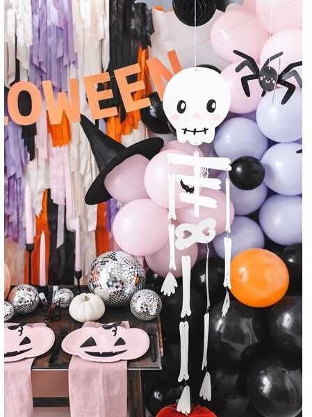 PartyDeco Pakabinama popierinė deoracija, Skeletas 110cm