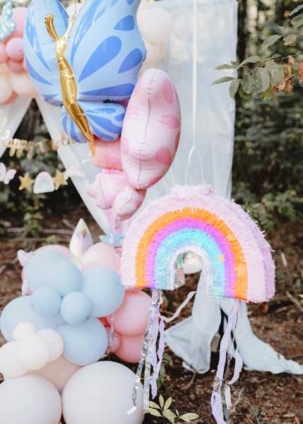 PartyDeco Pinjata Vaivorykštė