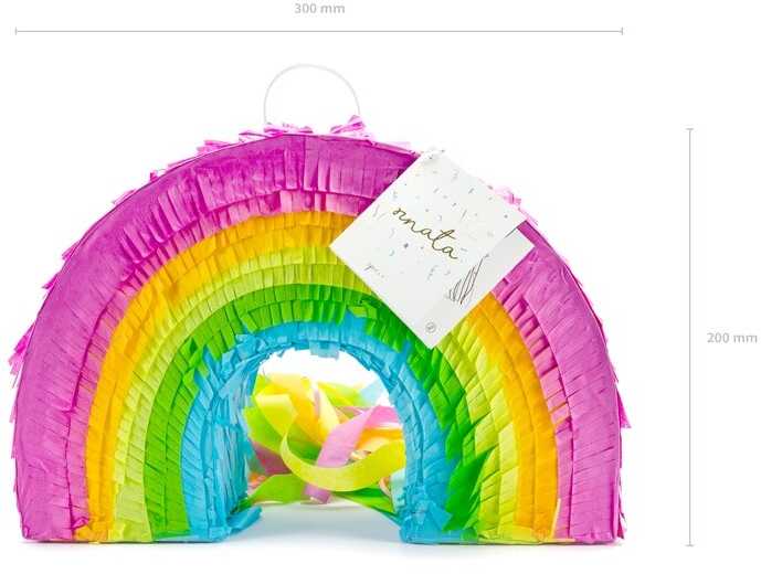 PartyDeco Pinjata Vaivorykštė