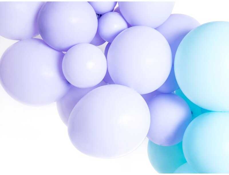 PartyDeco Stiprūs balionai Šviesiai alyviniai 30 cm, 50vnt