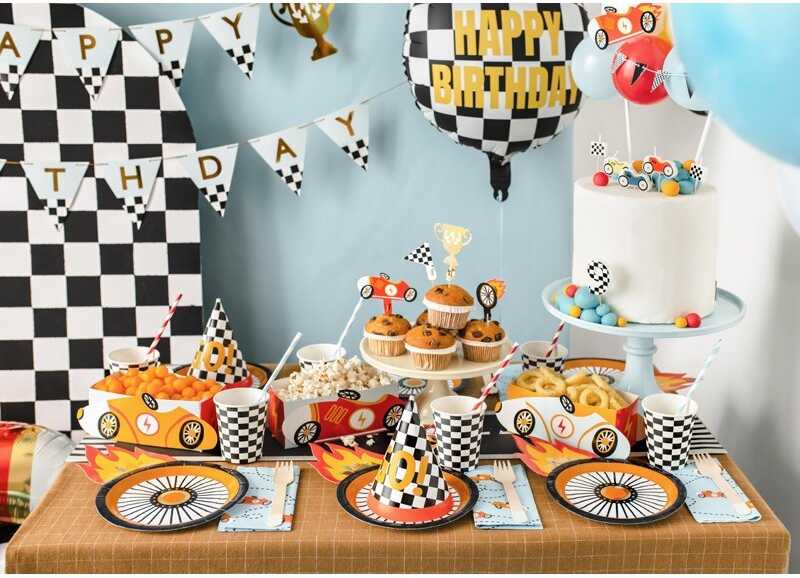 PartyDeco Šventinės kepurėlės GO! 6vnt