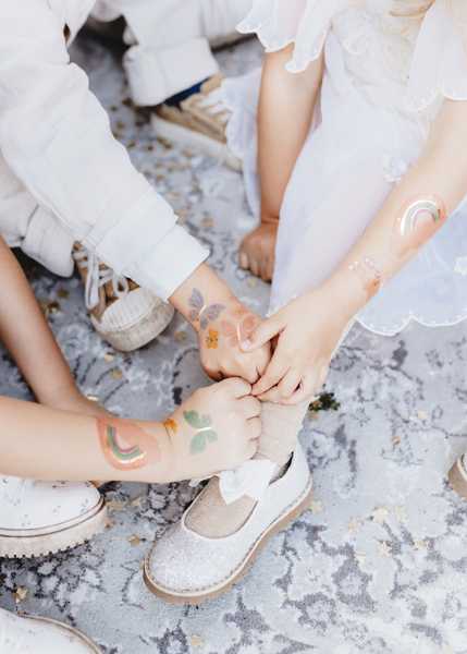 PartyDeco Tatuiruotės Vienaragiai