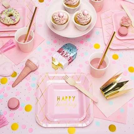 PartyDeco Vakarėlio karūnėlės, auksinės, 3vnt