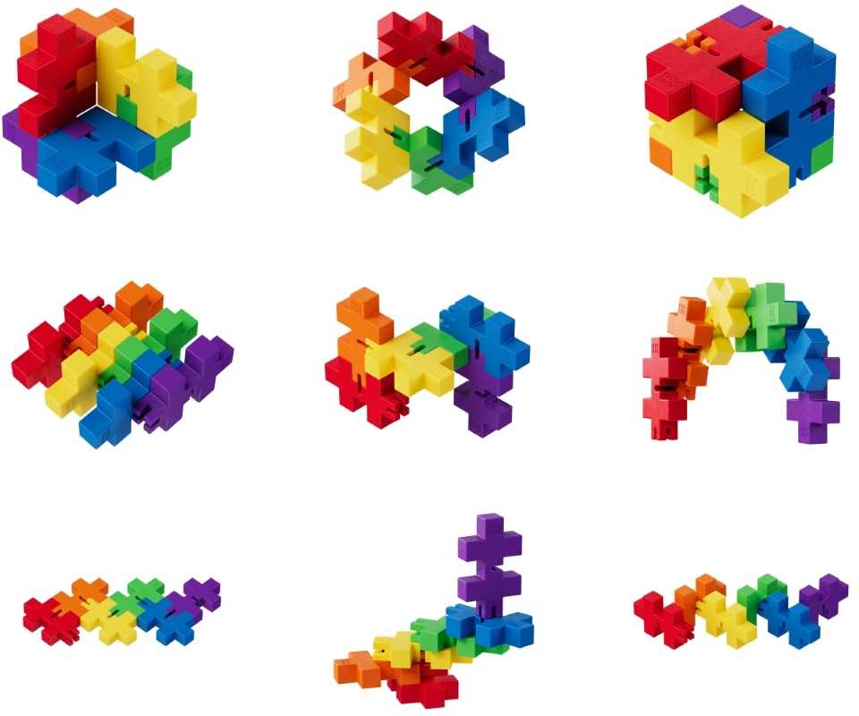 Dėlionė Plus Plus galvosūkis, Hexel Spectrum