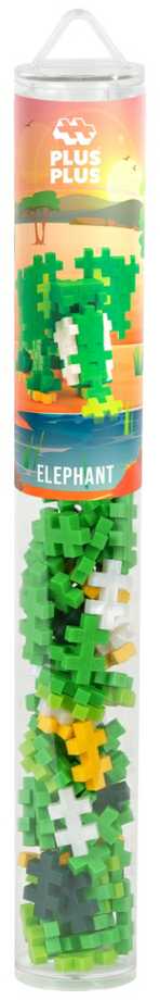Plus Plus konstruktorius, Spalvotas Dramblys, 100 det.