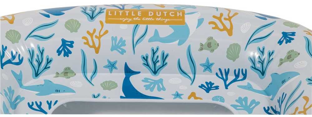 Pripučiamas plaukimo čiužinys su langeliu Little Dutch, mesvas
