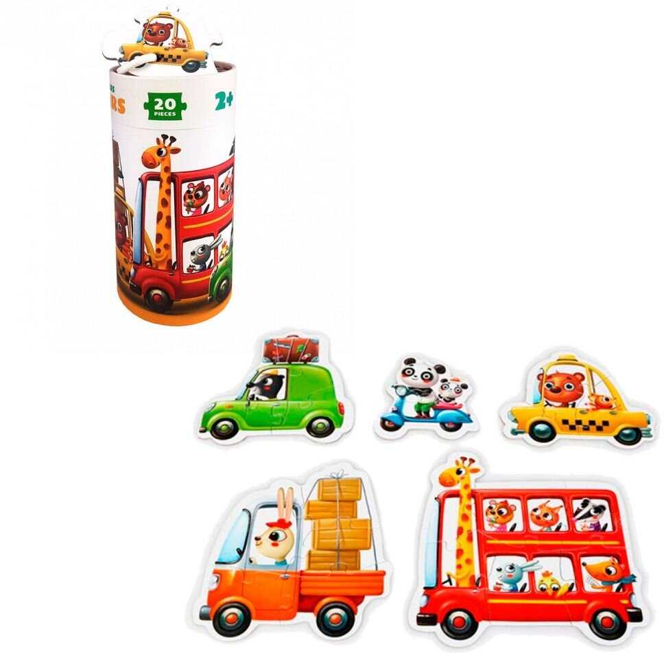 Cubika Puzzlika dėlionė "Automobiliai"