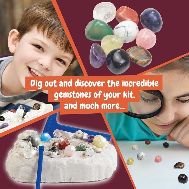 Science4You Mokslo rinkinys - Kasynėjimai - Brangakmeniai