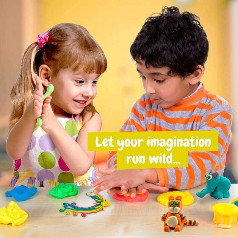Science4You Pasidaryk pats - Modeliavimo masė - Geltona