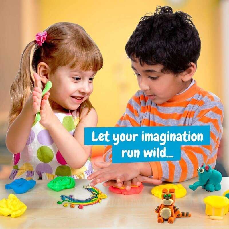 Science4You Pasidaryk pats - Modeliavimo masė - Mėlynas