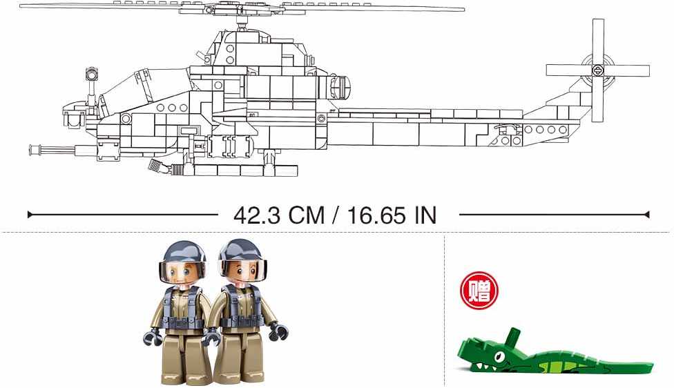 Sluban konstruktorius, AH-1Z atakos sraigtasparnis, 482 det.