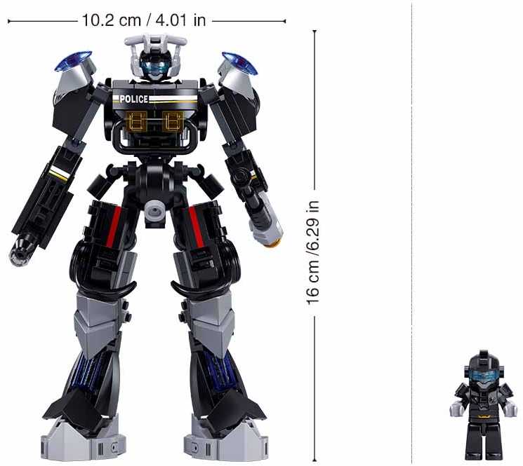 Sluban konstruktorius, Autobotų policijos mašina, 247 det.