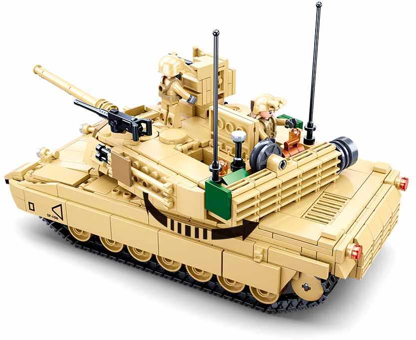 Sluban konstruktorius, M1A2 SEP v2 Abrams kovinis tankas 781 det.