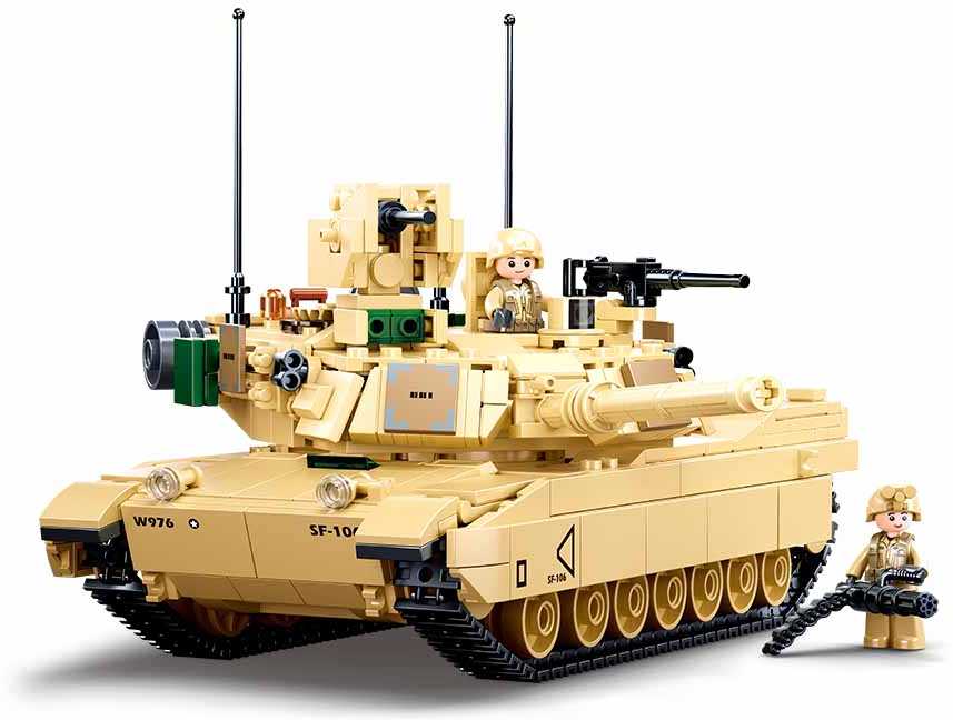 Sluban konstruktorius, M1A2 SEP v2 Abrams kovinis tankas 781 det.