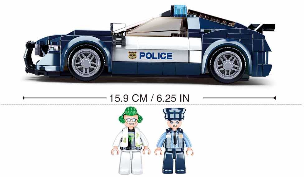 Sluban konstruktorius, Policijos automobilis, 284 det.