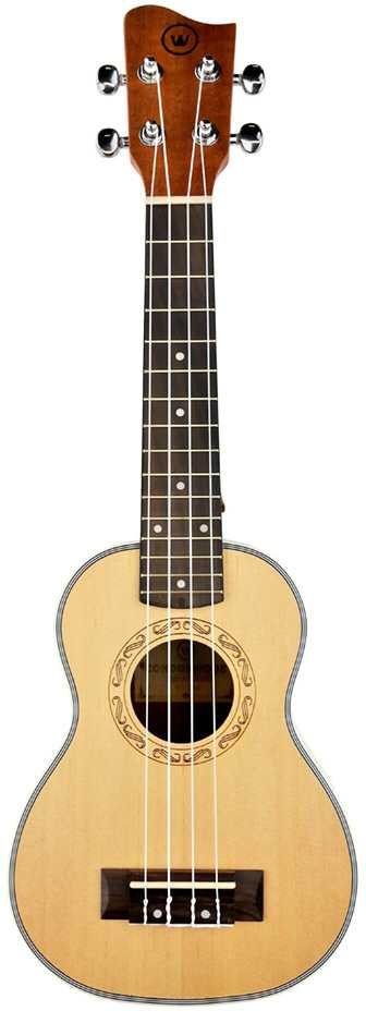 Soprano ukulelė Condorwood (eglės medienos)