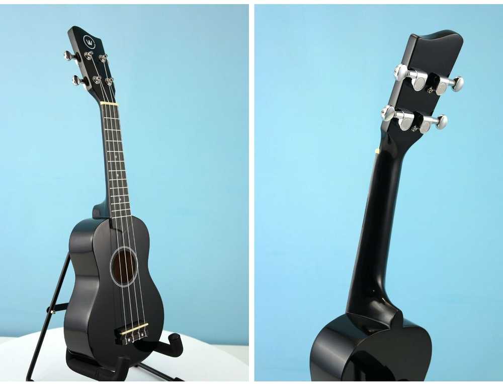 Soprano ukulelė Condorwood, juoda