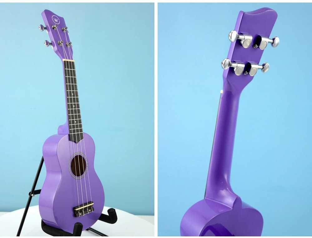 Soprano ukulelė Condorwood, violetinė