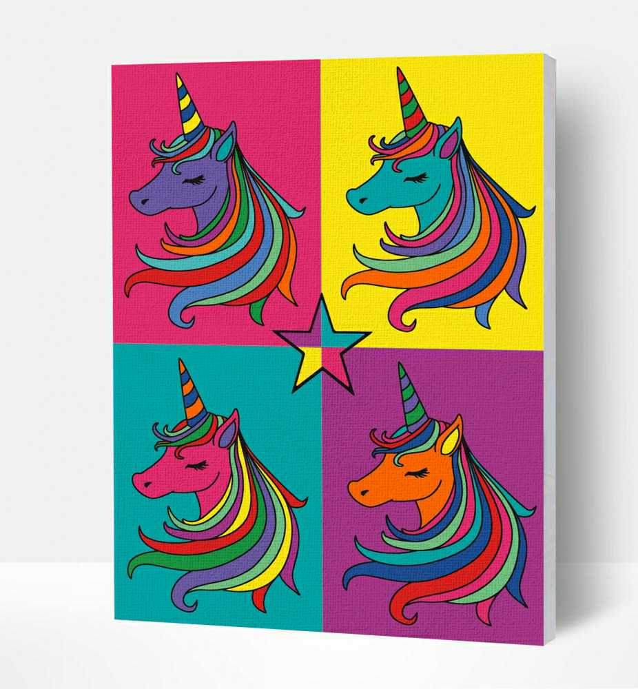 Splat Planet tapyba pagal skaičius, POP VIENARAGIS 30x40 cm