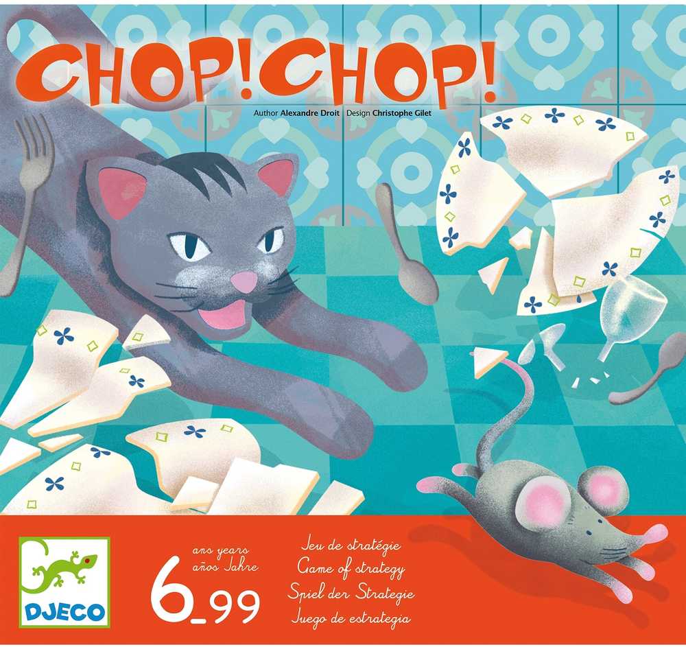 Djeco Stalo žaidimas - Čop Čop (Katinas ir pelės) ( DJ08401 )