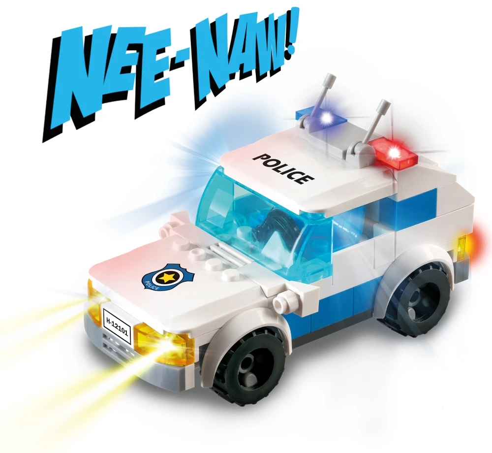 STAX Hybrid Signalizuojantis policijos automobilis