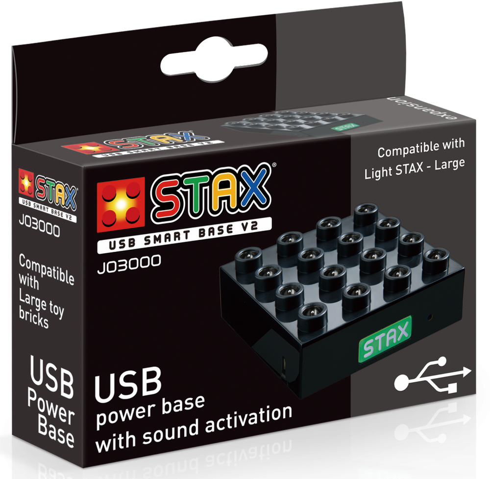 STAX konstruktorius JUNIOR USB maitinimo blokas