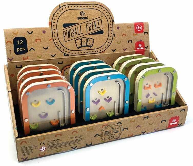 Svoora - Medinis Pinball rutuliukų žaidimas - Frenzy ( SV12513 )