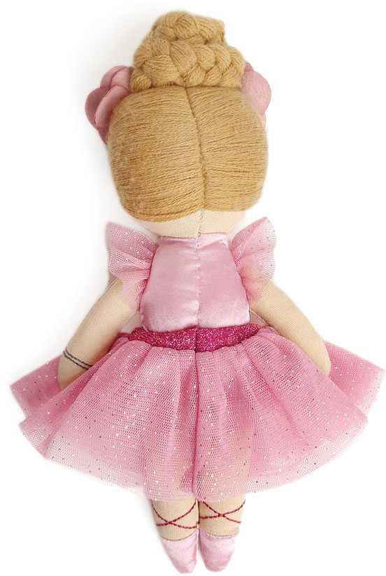 Svoora medžiaginė lėlė balerina, 20 cm