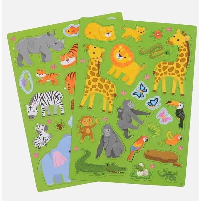 Tiger Trible Magnetinis žaidimas "Džiunglės"