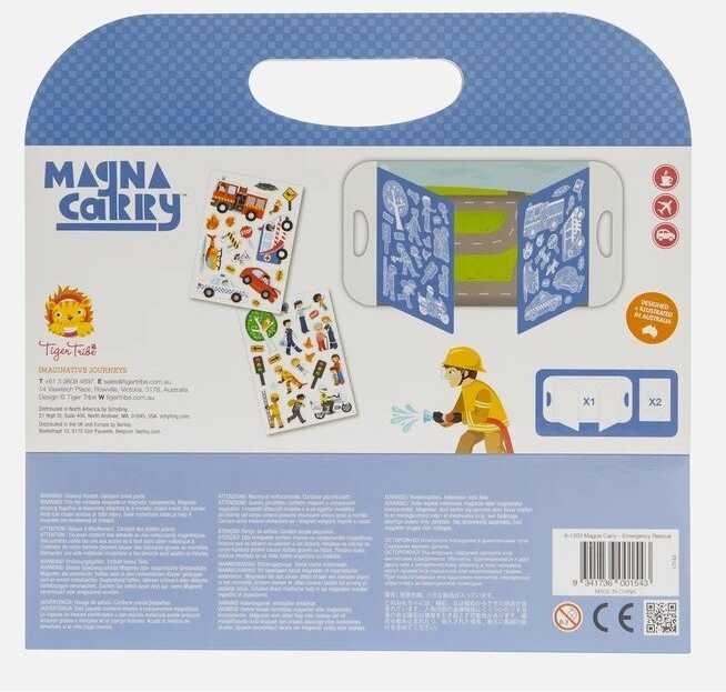 Tiger Trible Magnetinis žaidimas "Gelbėtojai"