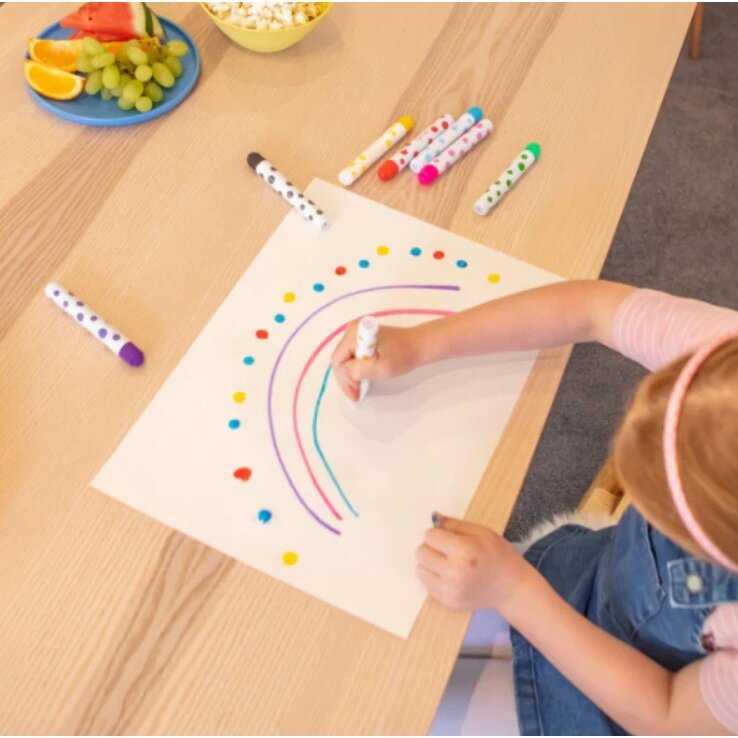 Tiger Tribe Taškiniai flomasteriai, 8vnt