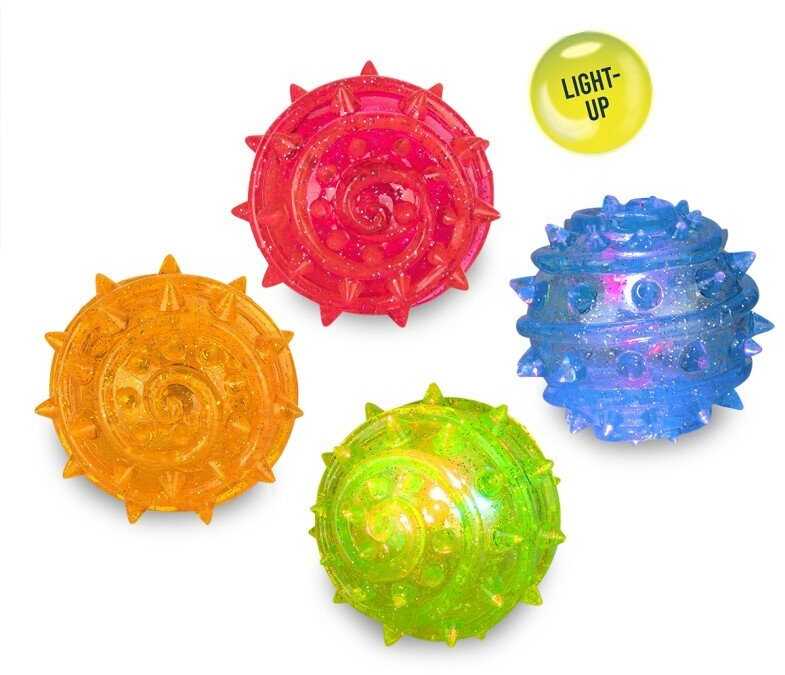 Trendhaus Space Adventure - Atšokantis kamuoliukas su šviesa - Planet (Ø 6.2 cm) (1 vnt., 4 dizainai) ( TH958563 )